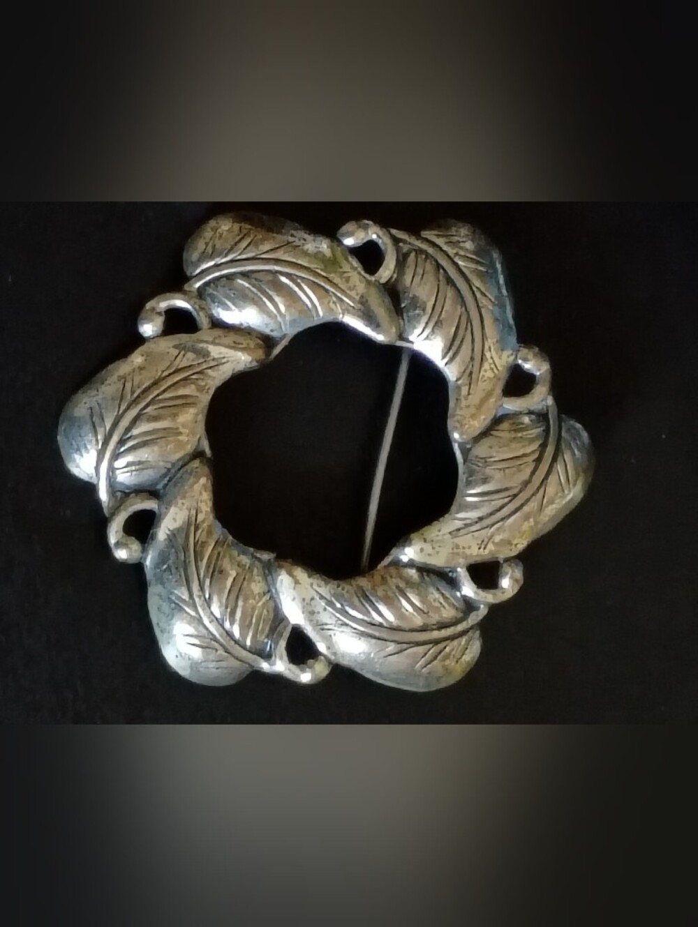 Vintage Sterling Silver Danecraft Brooch